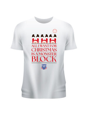 Monster Block Christmas T-shirt