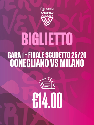 Biglietto | Conegliano vs Milano