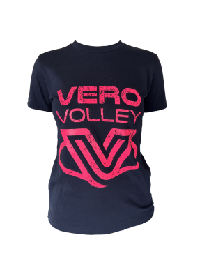 T-shirt Logo Grande | Fucsia