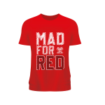 T-shirt Mad For Red