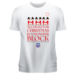 Monster Block Christmas T-shirt