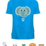 T-shirt Volley Animals | Azzurra