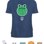 T-shirt Volley Animals | Blu
