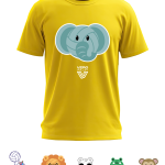 T-shirt Volley Animals | Gialla